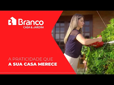 Aparador de Cerca Viva Elétrico Branco BAC 500 C 550W 110V