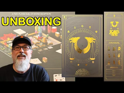 Scales of Fate | Unboxing | IV Studio | Part of Veiled Fate Universe | New Two Player Game