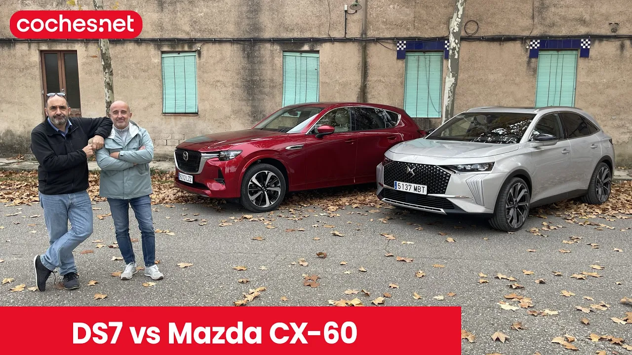 Comparativa: Mazda CX-60 vs DS 7 2023 | Prueba / Test / Review en español | coches.net