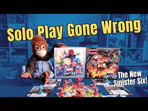 Marvel United: Maximum Carnage - The New Sinister Six | Tutorial & Solo Playthrough