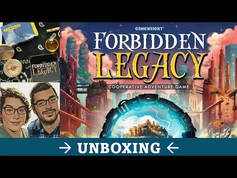 DGA Unboxes Board Games: Forbidden Legacy