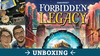 DGA Unboxes Board Games: Forbidden Legacy