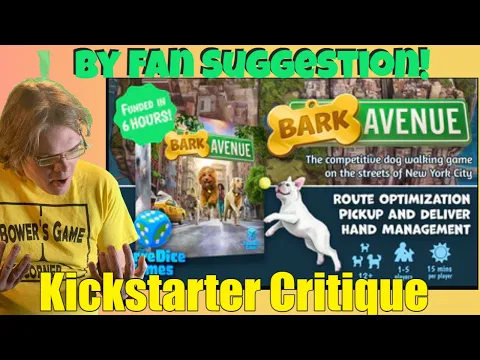 Bark Avenue - Kickstarter Critique Review