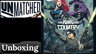Unmatched For King and Country: Unboxing