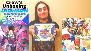Crow's unboxing Digimon Next Adventure BT7 booster box