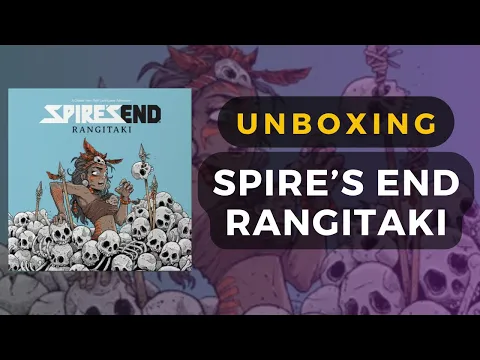 Spire's End: Rangitaki Board Game Unboxing | DaniCha