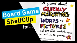 🌱ShelfClips: A game about quickly matching words (Short Board Game Preview)