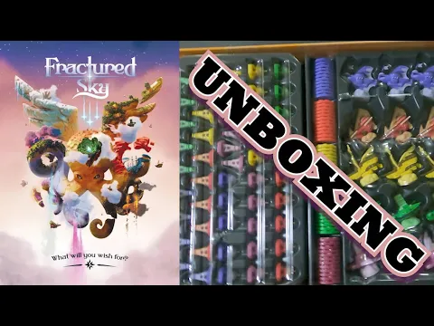 Unboxing: Fractured Sky [SUPER-DELUXE-EDITION] ][KICKSTARTER]