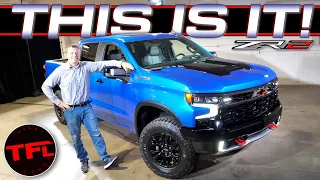 It’s Finally Here: I Go Hands-On With The First-Ever Chevy Silverado ZR2!