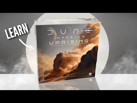 Dune: Imperium Uprising + Bloodlines | Solo Playthrough & Tutorial (Learn to Play)