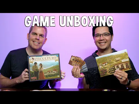 Viticulture - Board Game Unboxing
