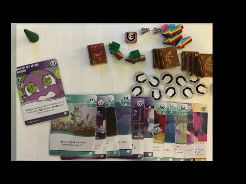 MLP deck building game components stop motion