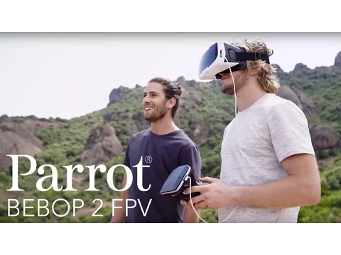 Video zu Parrot Bebop 2 FPV Drohne rot