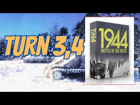 1944: Battle of the Bulge Turn 3-4 | Gameplay | Playthrough