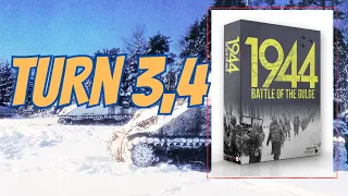 1944: Battle of the Bulge Turn 3-4 | Gameplay | Playthrough