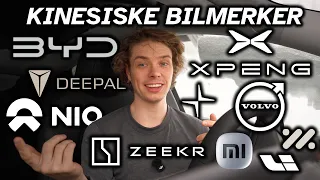 Her er ALLE de kinesiske bilmerkene forklart - XPENG, NIO, BYD, Xiaomi, Geely og alle de andre