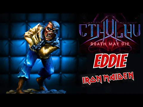 Painting A TINY Sculpted EDDIE Iron Maiden Mascot