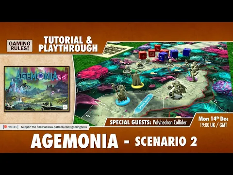 Agemonia: Tutorial and Playthrough of Scenario 2