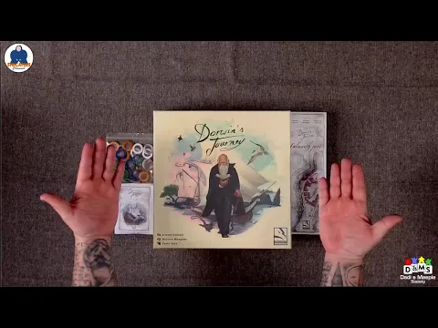 UNBOXING DARWIN'S JOURNEY (Collector Edition) KS + Expansions - Board Game - #indabox