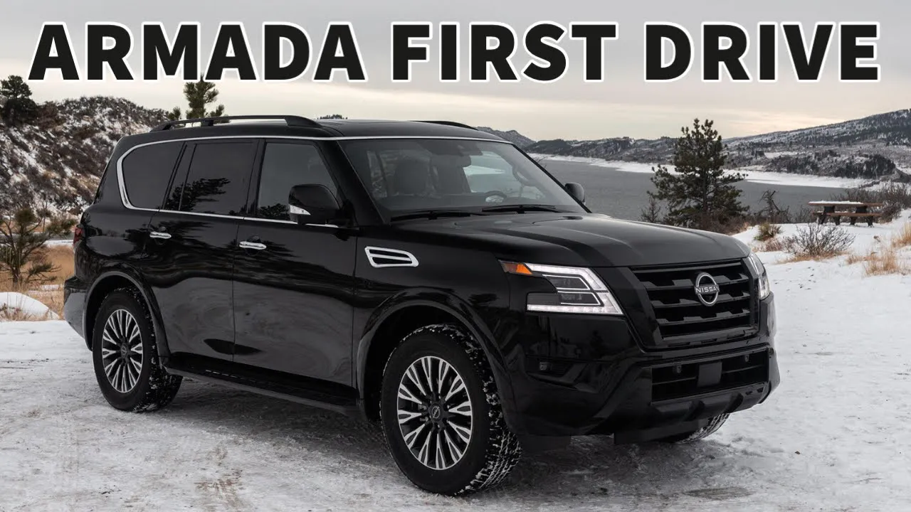 First 2021 Nissan Armada Drive & Interior / Exterior Full Tour