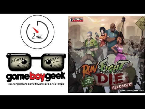 Run Fight or Die (2-min Allegro) Review with the Game Boy Geek