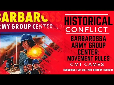 GMT Games Army Group Center: Movement Rule Clarifications (2023)