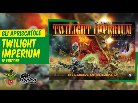 Twilight Imperium Quarta Edizione unboxing [Gli Apriscatole]