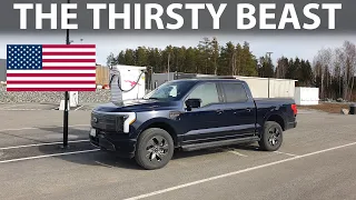 Ford F-150 Lightning Standard Range 1000 km challenge