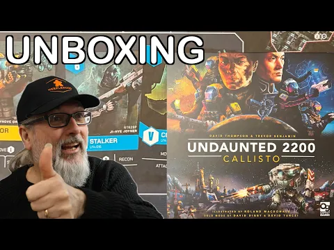 Unboxing Undaunted 2200: Callisto | Trevor Benjamin and David Thompson | Osprey Games