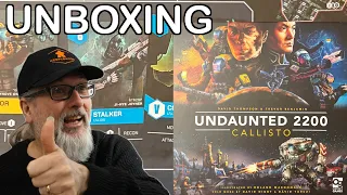 Unboxing Undaunted 2200: Callisto | Trevor Benjamin and David Thompson | Osprey Games