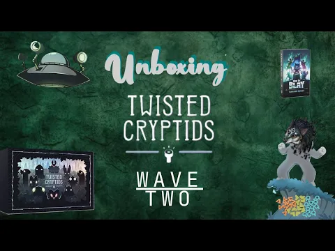 Unboxing Twisted Cryptids Wave 2
