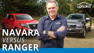 Ford Ranger XLT v Nissan Navara ST-X 2021 Comparison Test @carsales.com.au