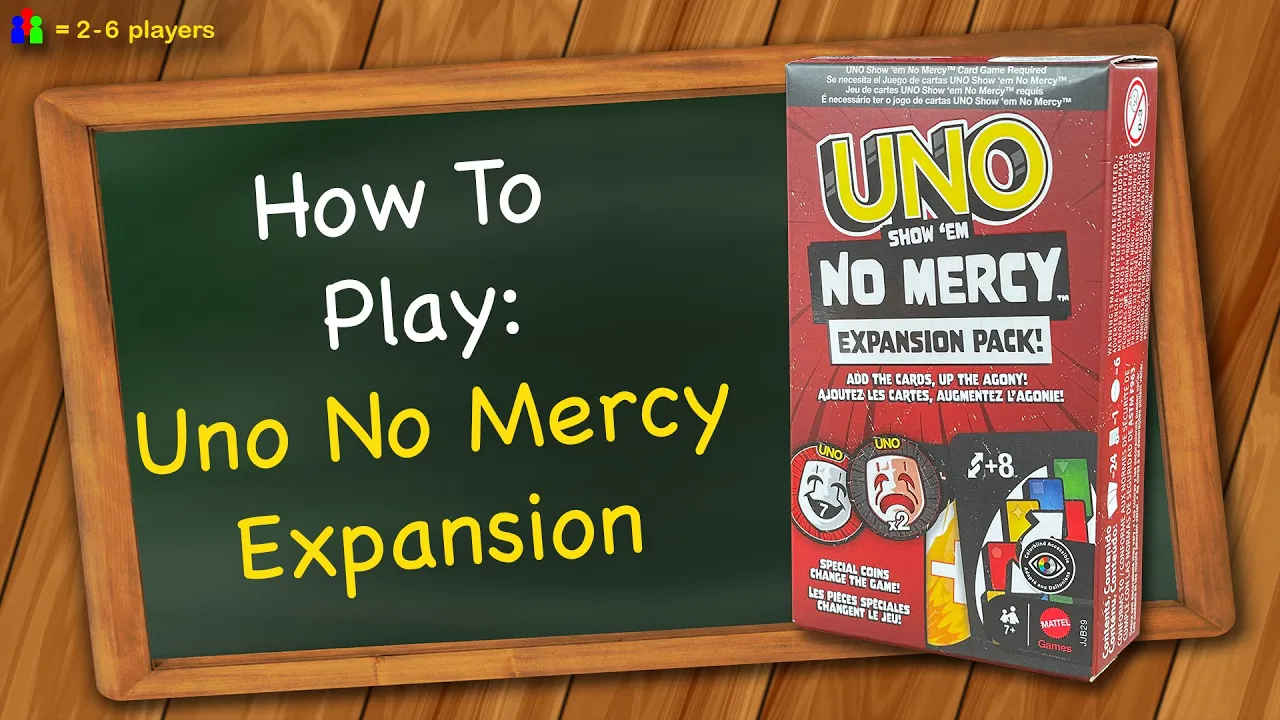How to play Uno No Mercy Expansion Pack