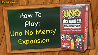 How to play Uno No Mercy Expansion Pack