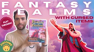 Fantasy Realms (Deluxe) + Cursed Items | Solo Playthrough