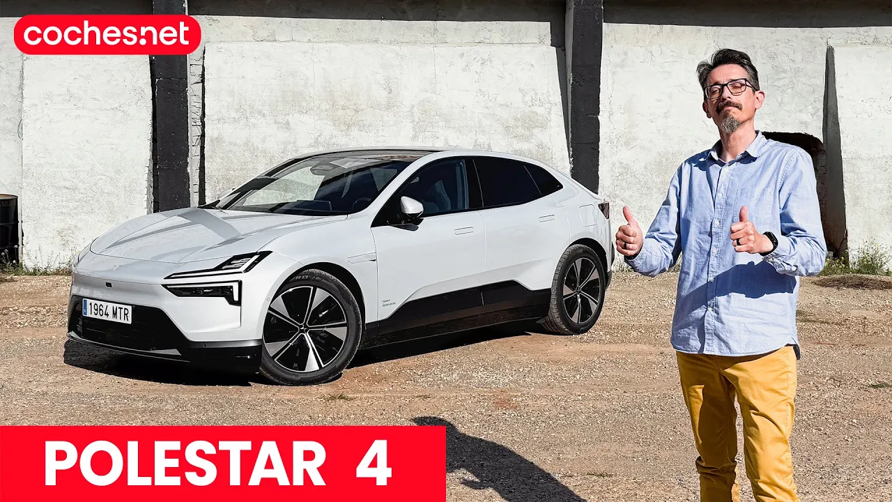 ¡Una ESTRELLA! (polar, sueca y china) - POLESTAR 4 | Prueba / Test / Review en español | coches.net