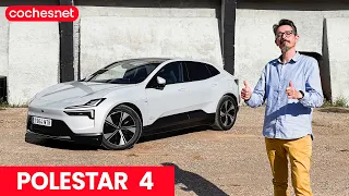 ¡Una ESTRELLA! (polar, sueca y china) - POLESTAR 4 | Prueba / Test / Review en español | coches.net