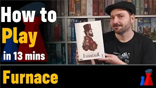 How to play Furnace boardgame - Full teach + Visuals - Peaky Boardgamer