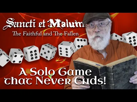 Sancti et Malum - An eternal game of cards and dice between the Holy and the Evil! (Solo or Co-op)