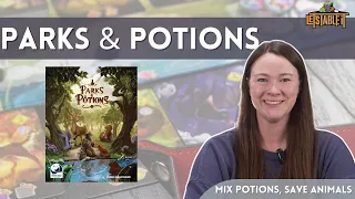 Parks & Potions | Light, Gorgeous, and Perfect for Family Game Night
