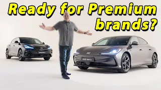 The MG IM6 (SUV) and MG IM5 (sedan) are also against Audi, BMW, Mercedes - does that work?