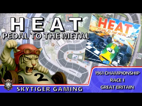 Heat: Pedal to the Metal - 1961 Championship Race 1 (Great Britain) - Solo Play with Wildscarr