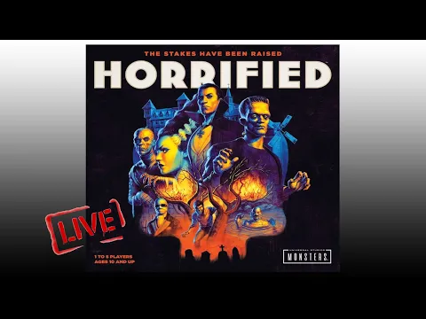 Horrified Board Game Playthrough - Panik Games Live