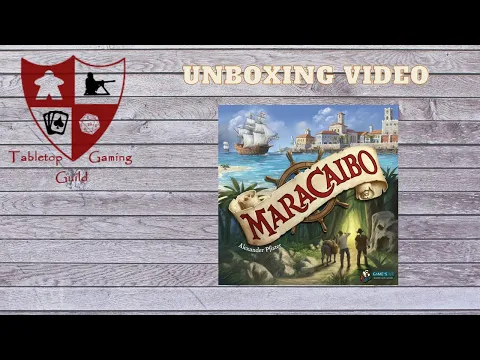 Maracaibo Board Game Unboxing