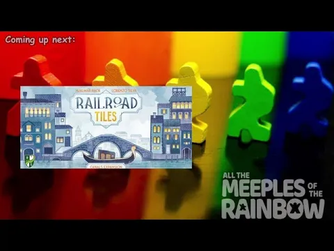 All the Games with Steph: Railroad Tiles: Canal Expansion - Overview