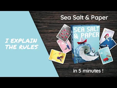I explain the rules of SEA SALT & PAPER in 5 minutes!