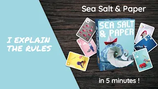 I explain the rules of SEA SALT & PAPER in 5 minutes!