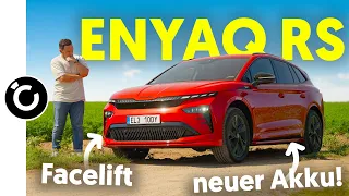 Skoda Enyaq RS 2025 in unter 10 Minuten: 79kWh und Facelift!