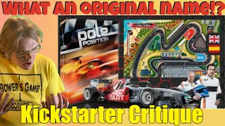 Pole Position - Kickstarter Critique Review