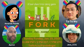 Sunday Funday w/ Ta-Te Wu, Jess, & Aaron | Fork from Sunrise Tornado on Tabletopia | Twitch VOD